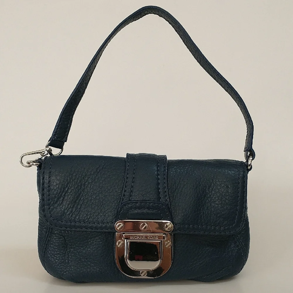 Michael Kors Navy Clutch/Mini Bag
